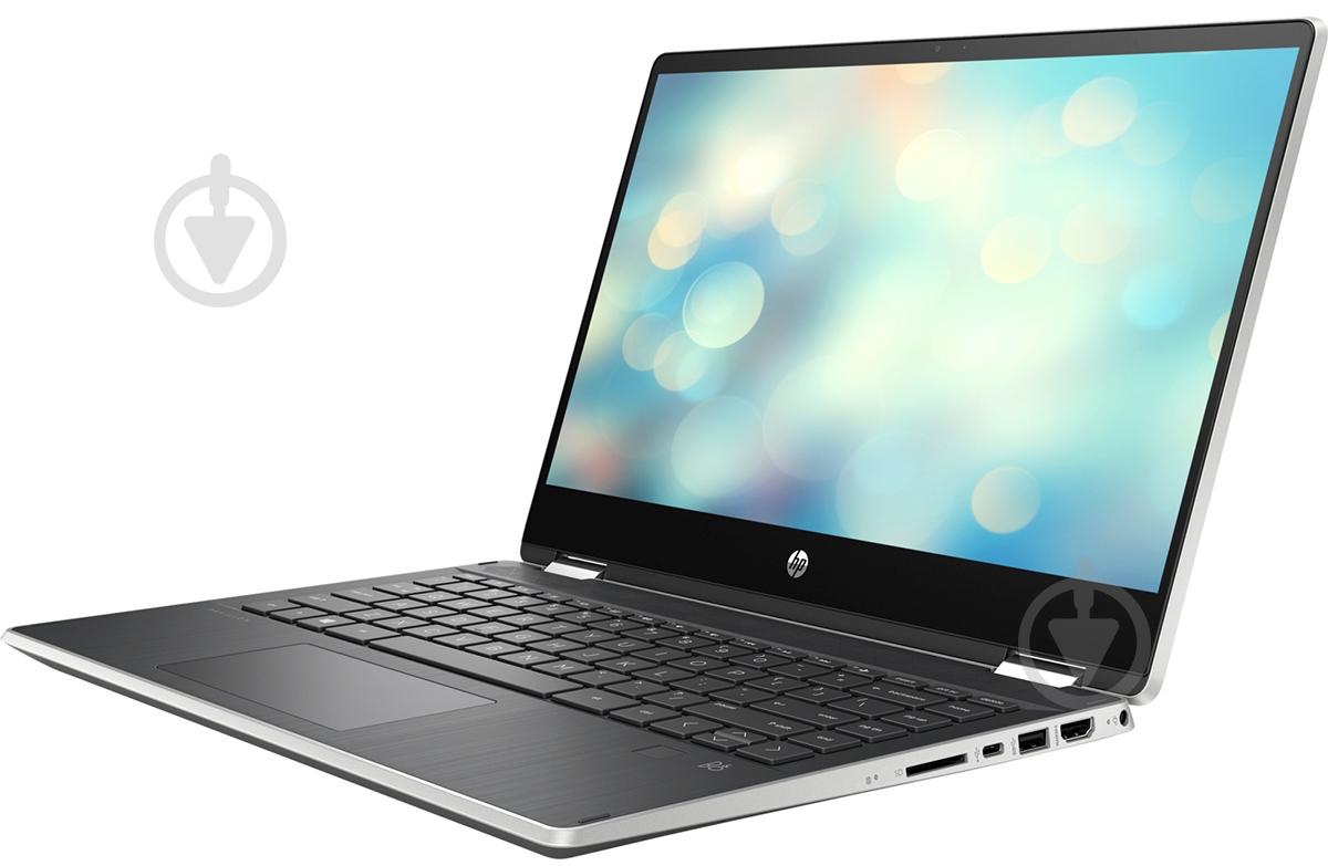 Ноутбук HP Pavilion x360 14-dh0030ur 14" (7VS80EA) silver - фото 2