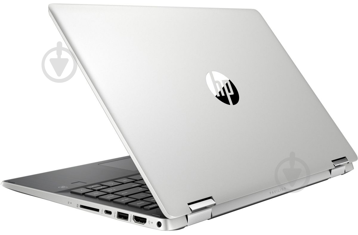 Ноутбук HP Pavilion x360 14-dh0030ur 14" (7VS80EA) silver - фото 6