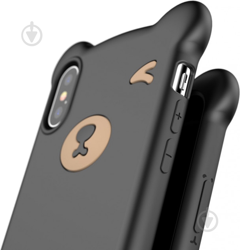 Чехол BASEUS Bear Silicone WIAPIPH65-BE01 для Apple iPhone XS Max - фото 4