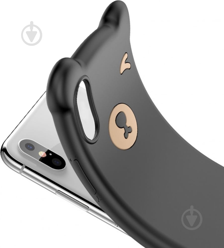 Чехол BASEUS Bear Silicone WIAPIPH65-BE01 для Apple iPhone XS Max - фото 5