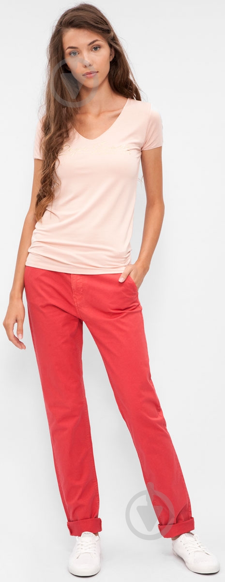 Брюки Pepe Jeans р. 25-32 красный - фото 4 Брюки Pepe Jeans р. 25-32 красный - фото 4
