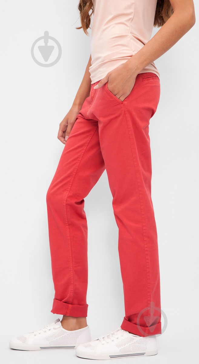 Брюки Pepe Jeans р. 25-32 красный - фото 2 Брюки Pepe Jeans р. 25-32 красный - фото 2