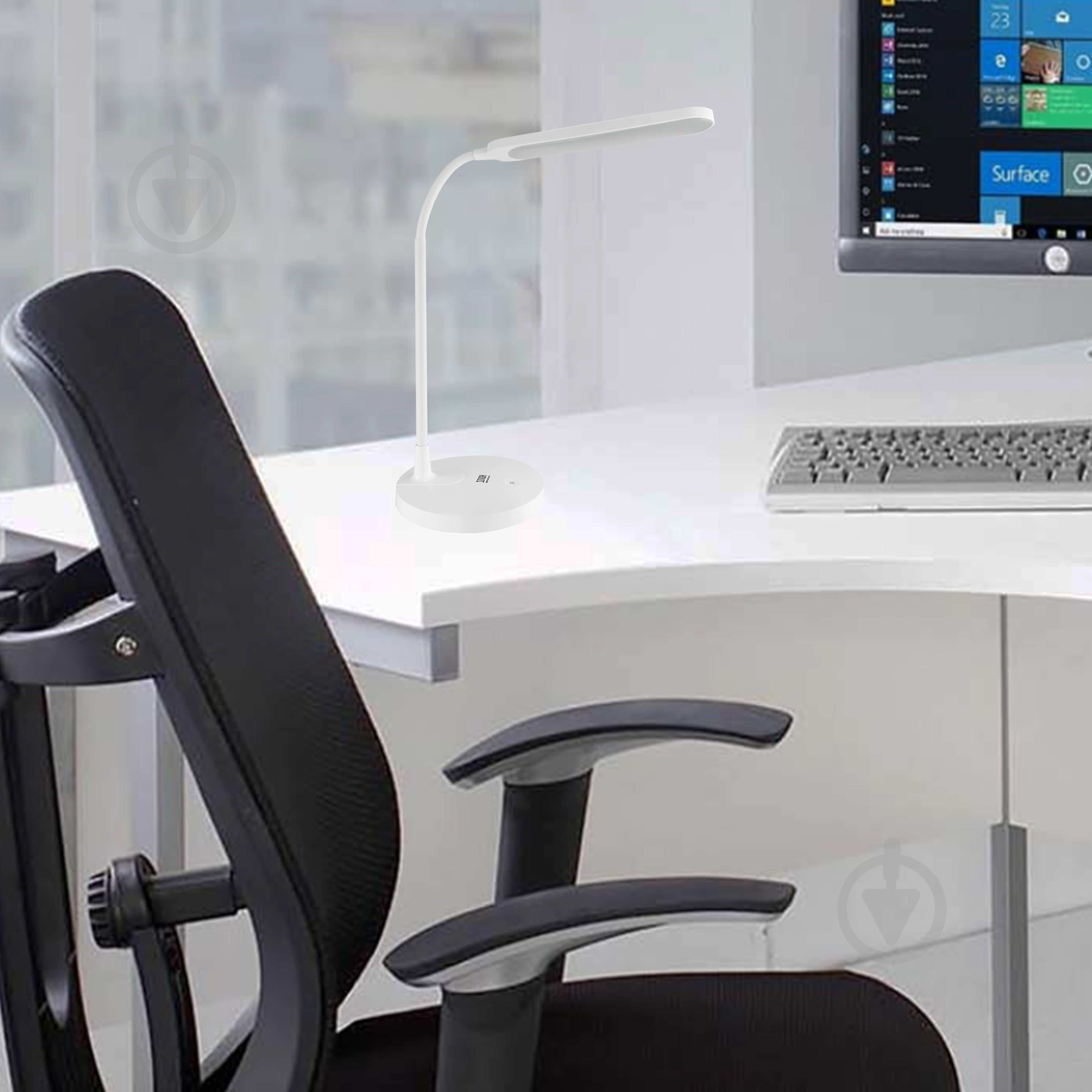 Настольная лампа аккумуляторная HOROZ ELECTRIC AYLA 1x8 Вт без цоколя белый 049-036-0008-010 - фото 3