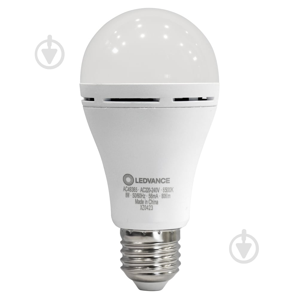 Лампа акумуляторна LED Ledvance RECH 8 Вт A60 E27 220 В 2700 К - фото 3