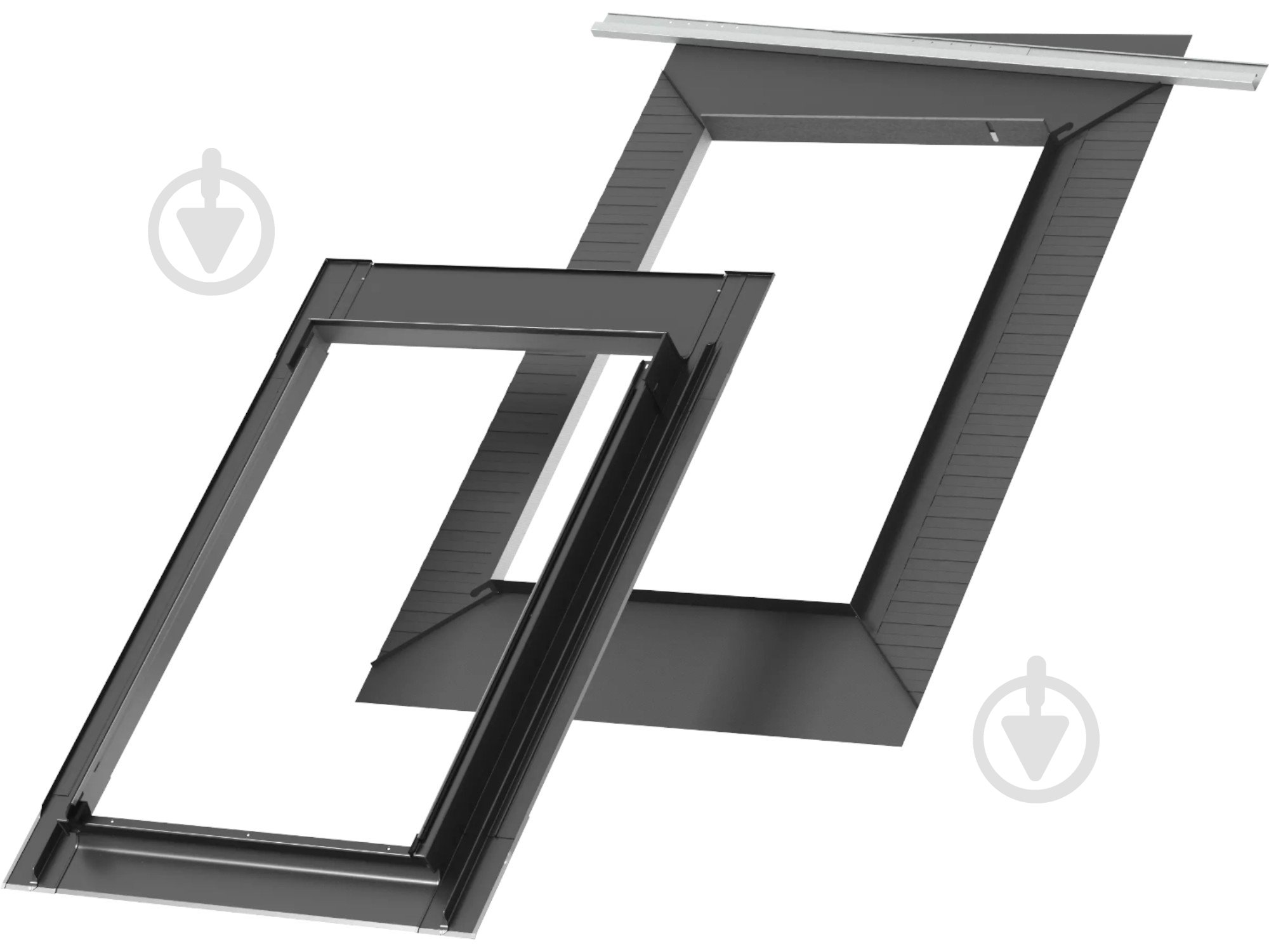 Комір для плоского покрівельного матеріалу Velux Стандарт 66x118 см EDS FK06 1000 + гідроізоляція - фото 1 Комір для плоского покрівельного матеріалу Velux Стандарт 66x118 см EDS FK06 1000 + гідроізоляція - фото 1