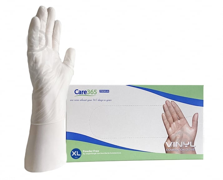 Перчатки медицинские Care365 р. ХL 100 шт./уп. - фото 1