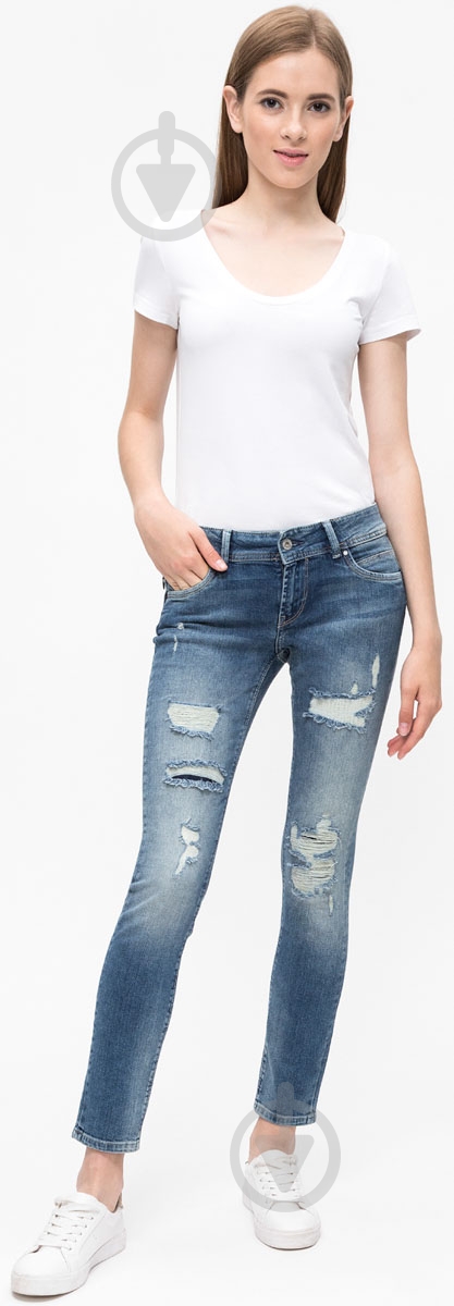 Джинсы Pepe Jeans NEW BROOKE PL200019RB10-0 р. 27-30 синий - фото 4 Джинсы Pepe Jeans NEW BROOKE PL200019RB10-0 р. 27-30 синий - фото 4