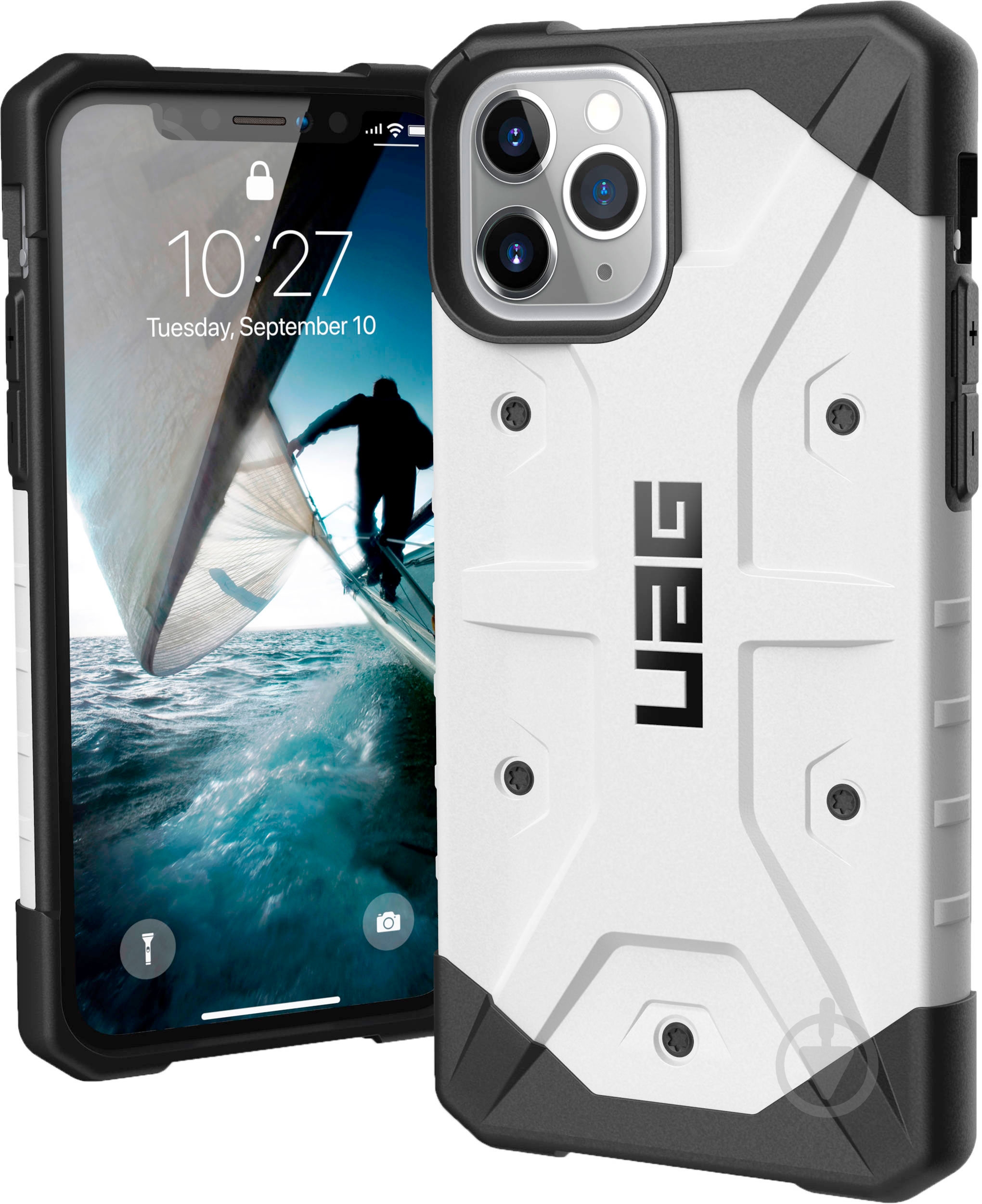 Чохол UAG Pathfinder 111707114141 для Apple iPhone 11 Pro - фото 1 Чохол UAG Pathfinder 111707114141 для Apple iPhone 11 Pro - фото 1
