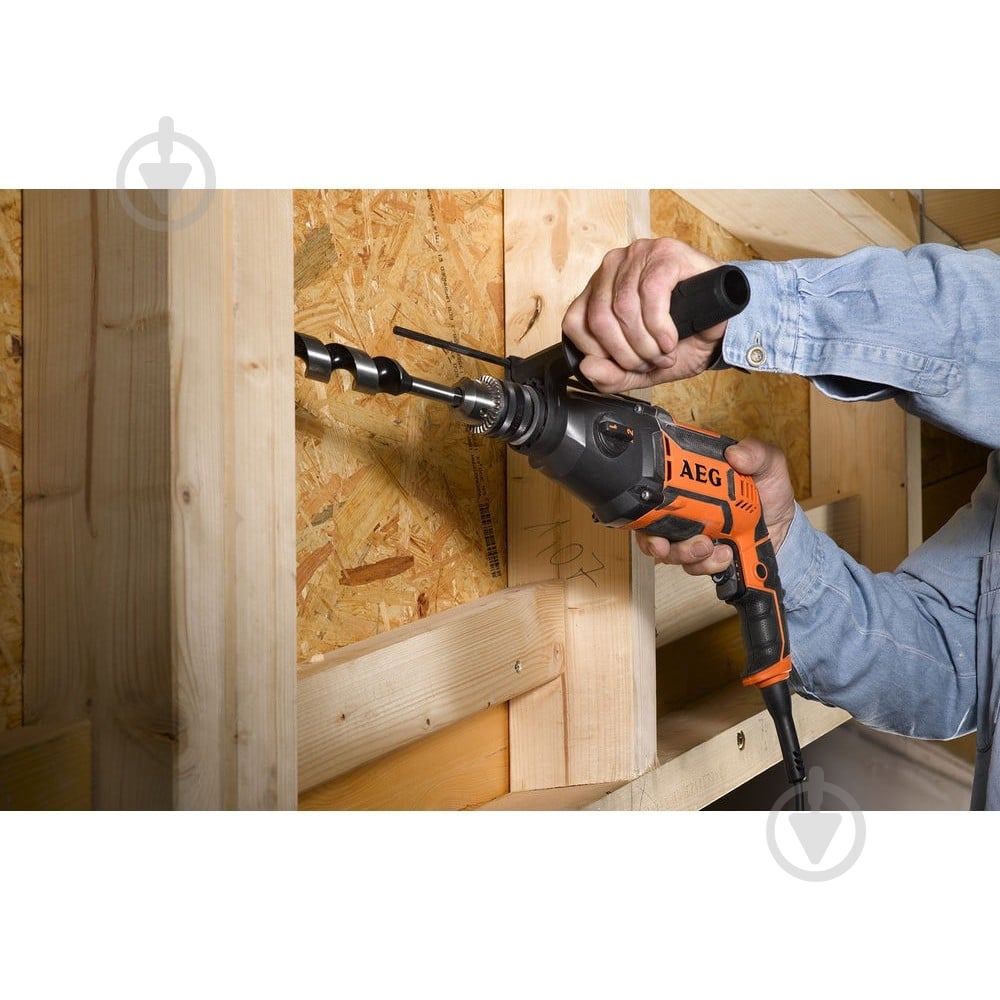 Дрель ударная AEG 4935447360 SB2E850R - фото 8