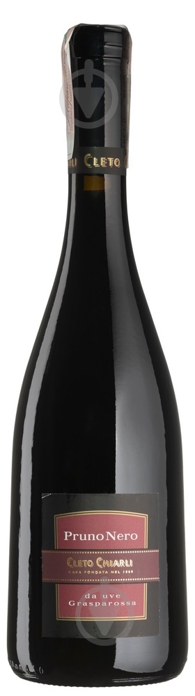 Вино игристое Cleto Chiarli Pruno Nero Lambrusco Grasparossa di Castelvetro сухое красное 0,75 л - фото 1 Вино игристое Cleto Chiarli Pruno Nero Lambrusco Grasparossa di Castelvetro сухое красное 0,75 л - фото 1