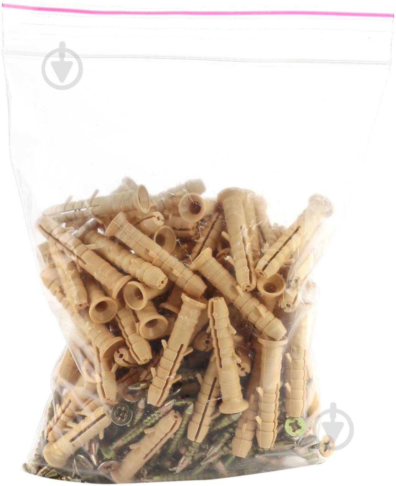 Дюбель ударный для быстрого монтажа без воротничка с шурупом (полиэтилен) ЕСМ 8x45 мм 100 шт. - фото 2 Дюбель ударный для быстрого монтажа без воротничка с шурупом (полиэтилен) ЕСМ 8x45 мм 100 шт. - фото 2