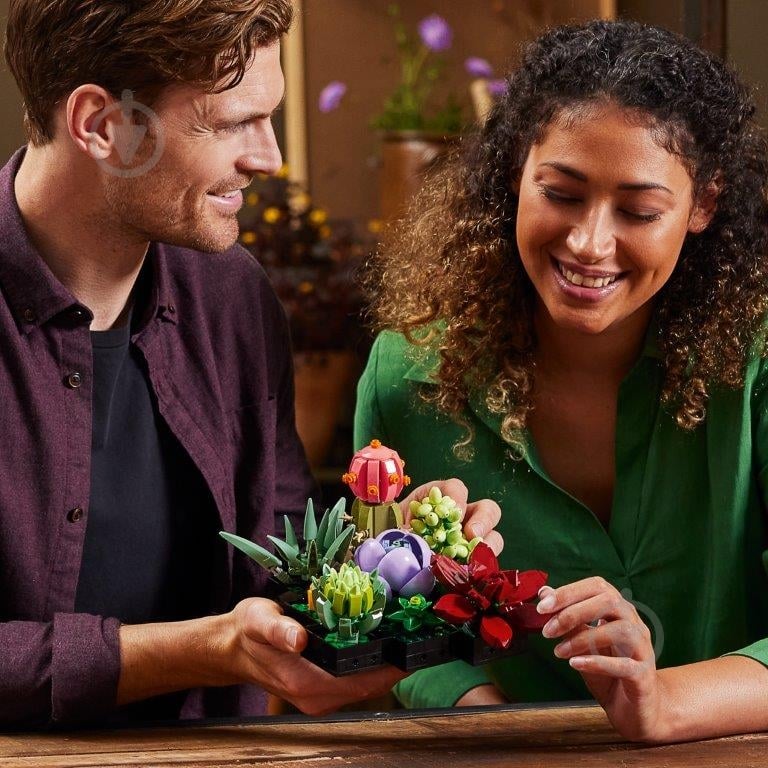 Конструктор LEGO Icons сукуленти 10309 - фото 5 Конструктор LEGO Icons сукуленти 10309 - фото 5