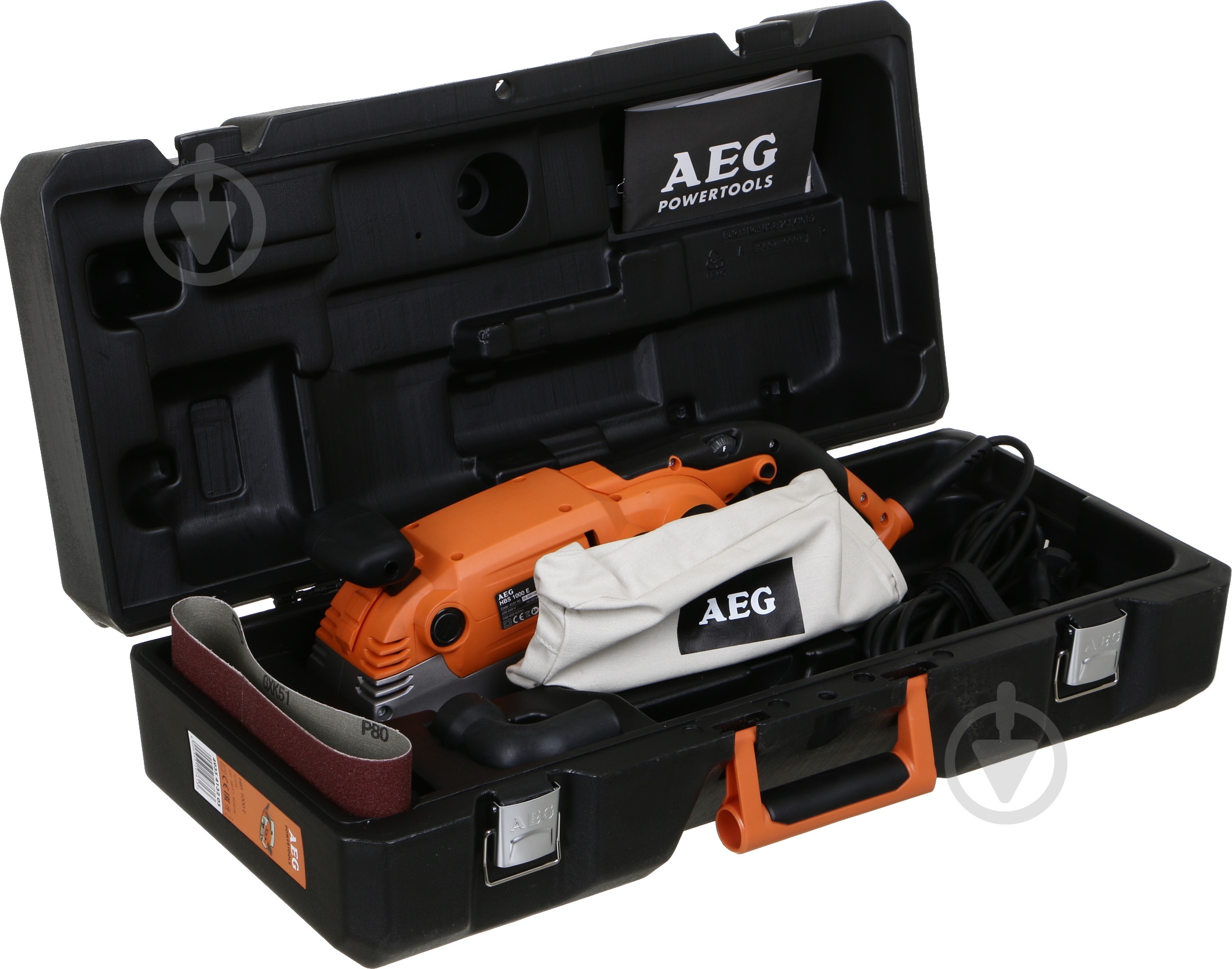 Ленточная шлифмашина AEG 4935413205 HBS1000E - фото 7 Ленточная шлифмашина AEG 4935413205 HBS1000E - фото 7