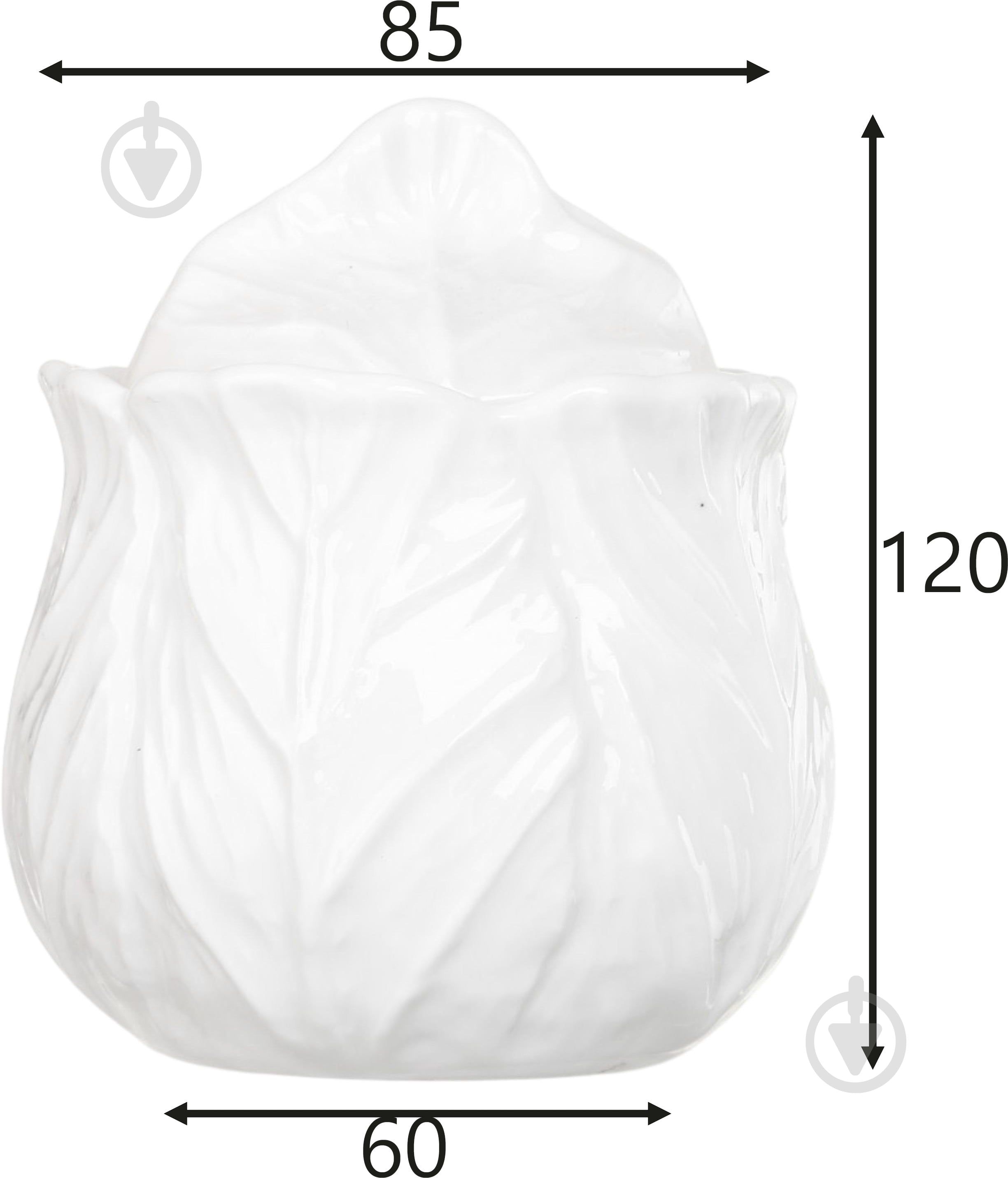 Сахарница Fiora Lettuce 280 мл - фото 3