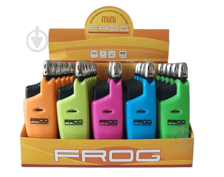 Зажигалка бытовая mini Frog - фото 7