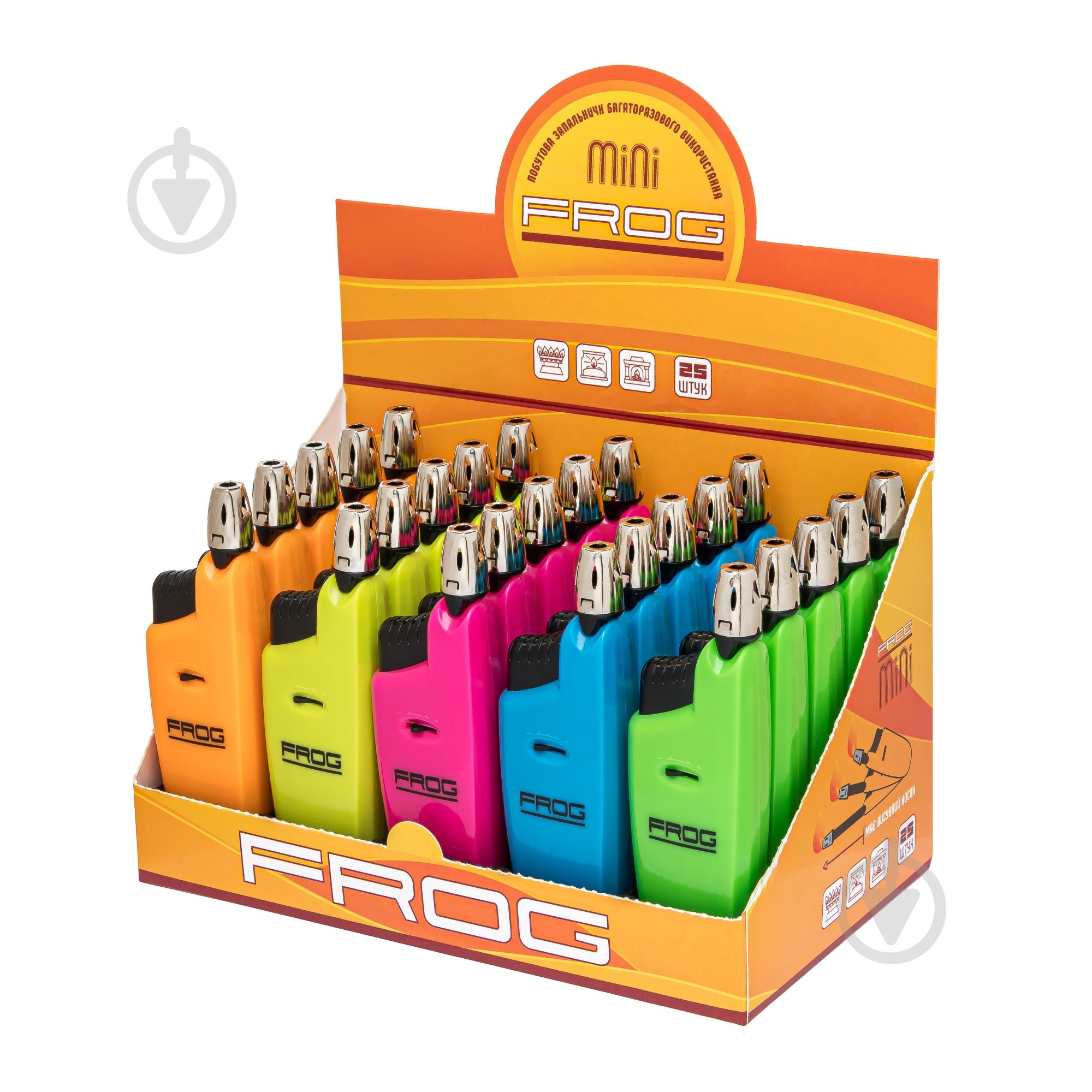 Зажигалка бытовая mini Frog - фото 5