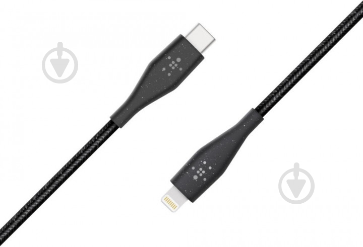 Кабель Belkin Lightning - USB Type-C 1,2 м black (F8J243BT04-BLK) - фото 2