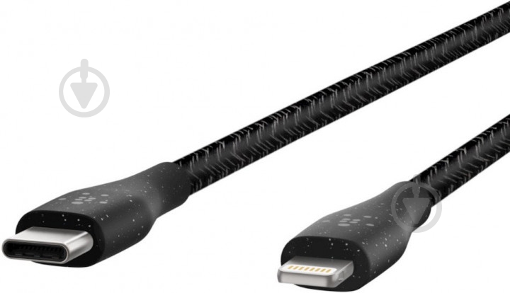 Кабель Belkin Lightning - USB Type-C 1,2 м black (F8J243BT04-BLK) - фото 3