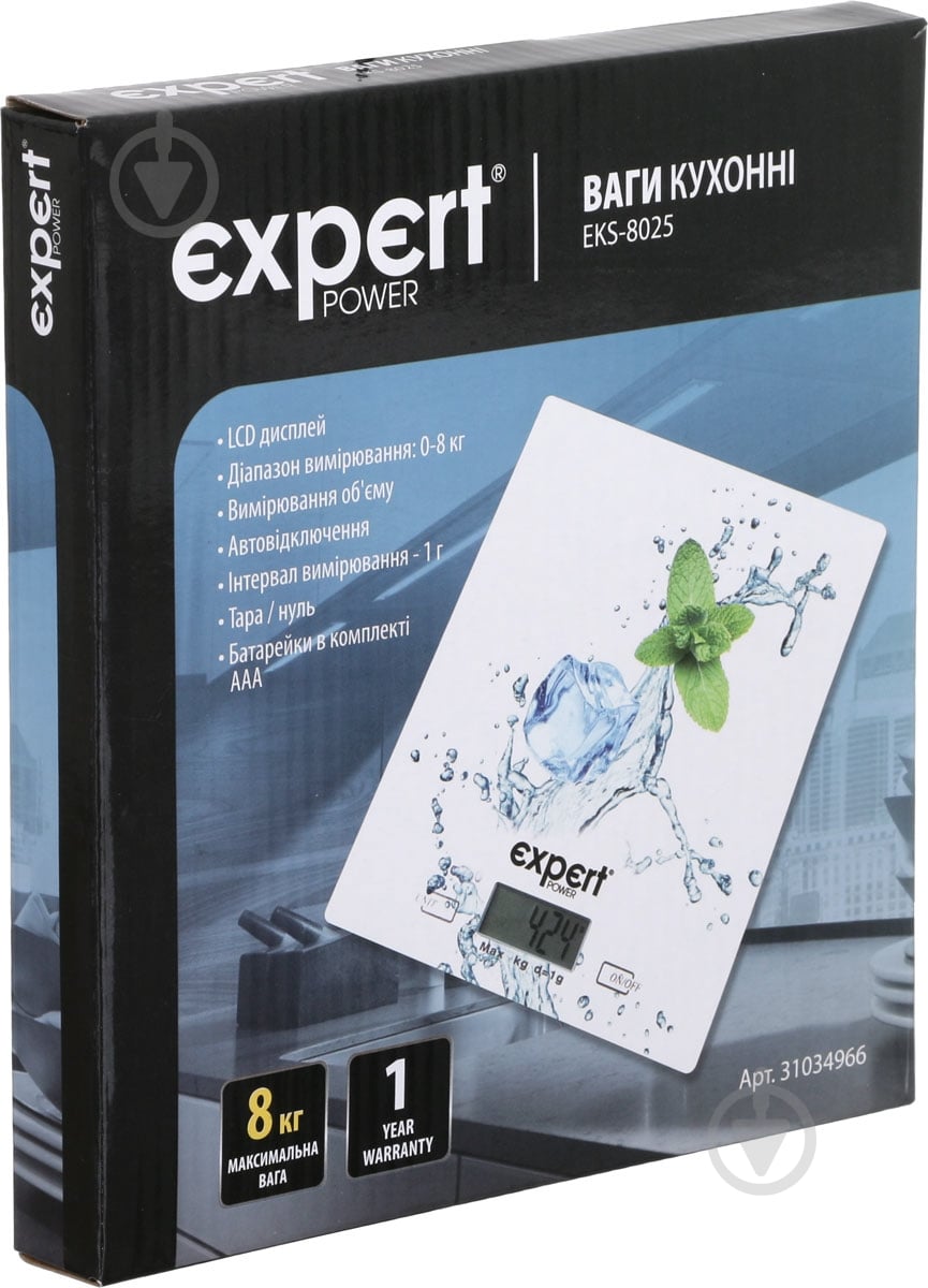 Ваги кухонні Expert EKS-8025 2231053801018 - фото 3 Ваги кухонні Expert EKS-8025 2231053801018 - фото 3