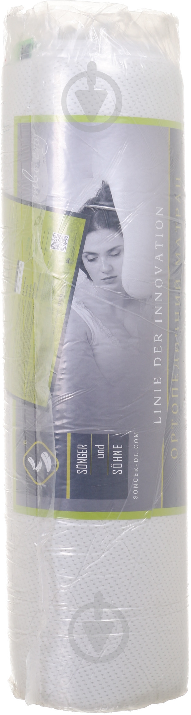 Мини-матрас Rhein 8 скрученный Songer und Sohne 120х190 см - фото 1