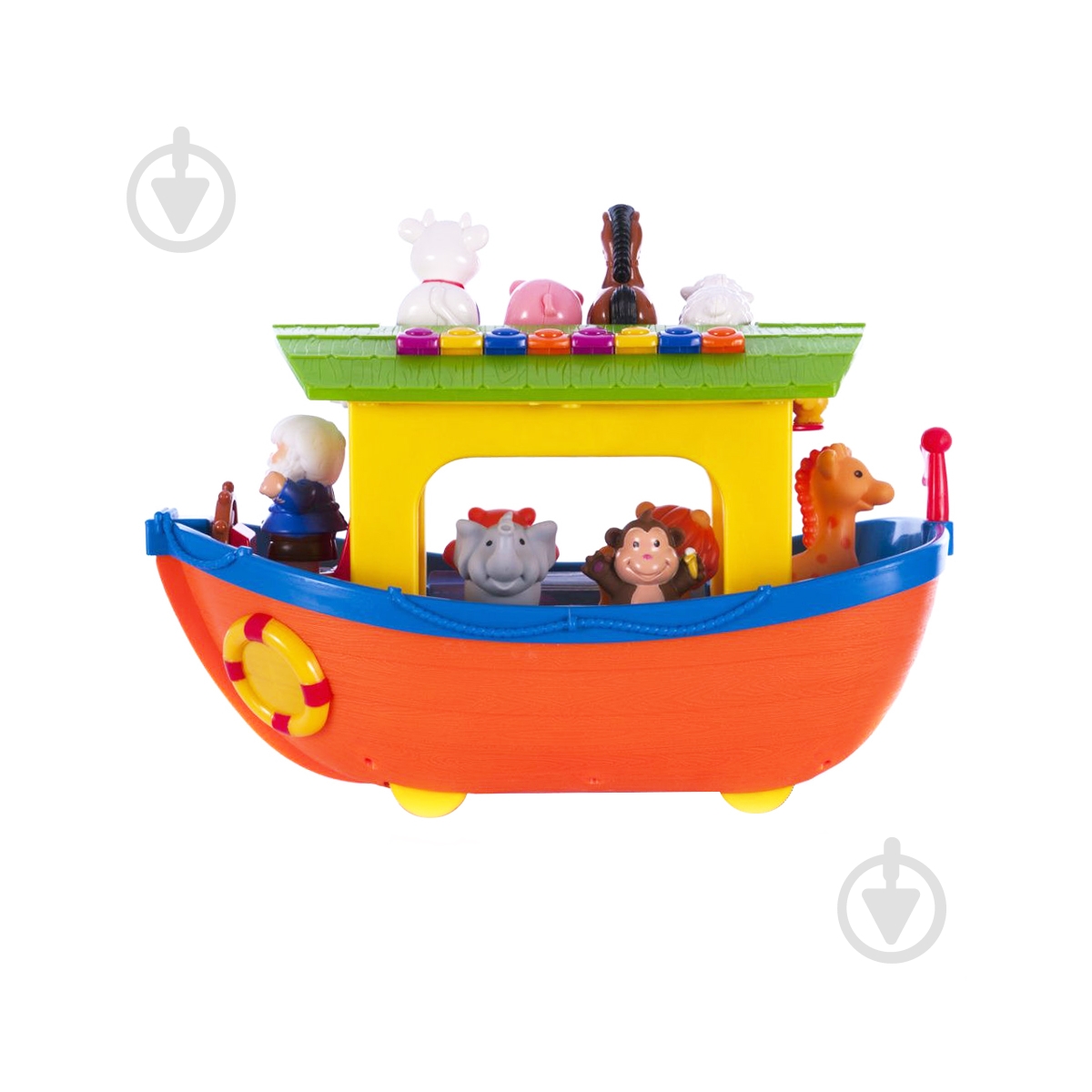 Игрушка развивающая Kiddieland Ноев ковчег (укр.язык) 031881 - фото 2