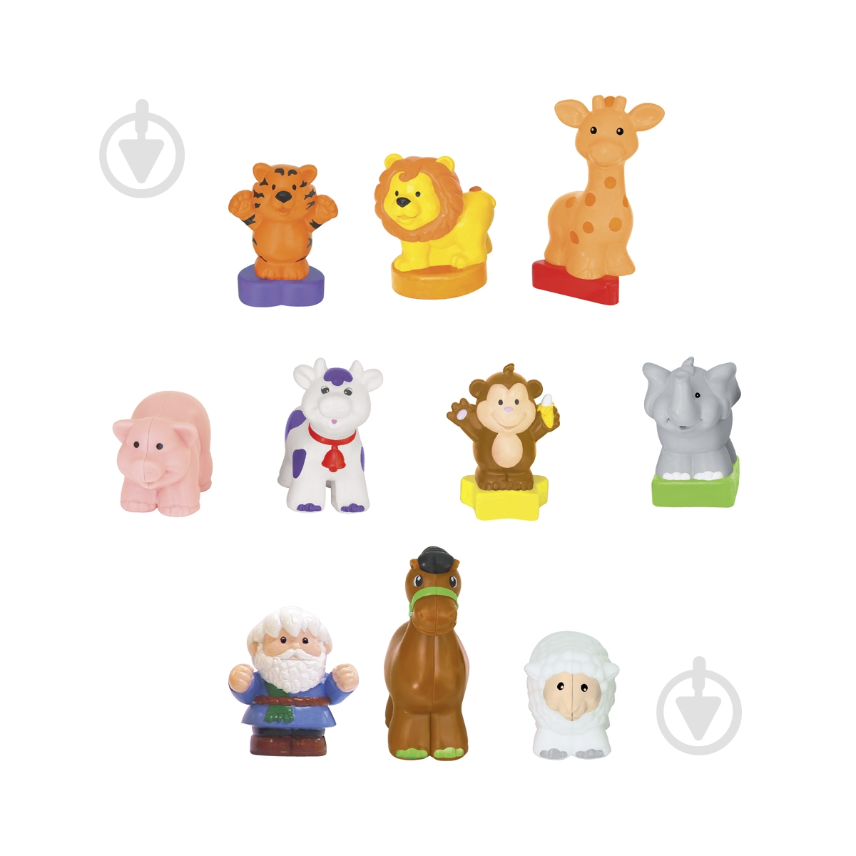 Игрушка развивающая Kiddieland Ноев ковчег (укр.язык) 031881 - фото 3