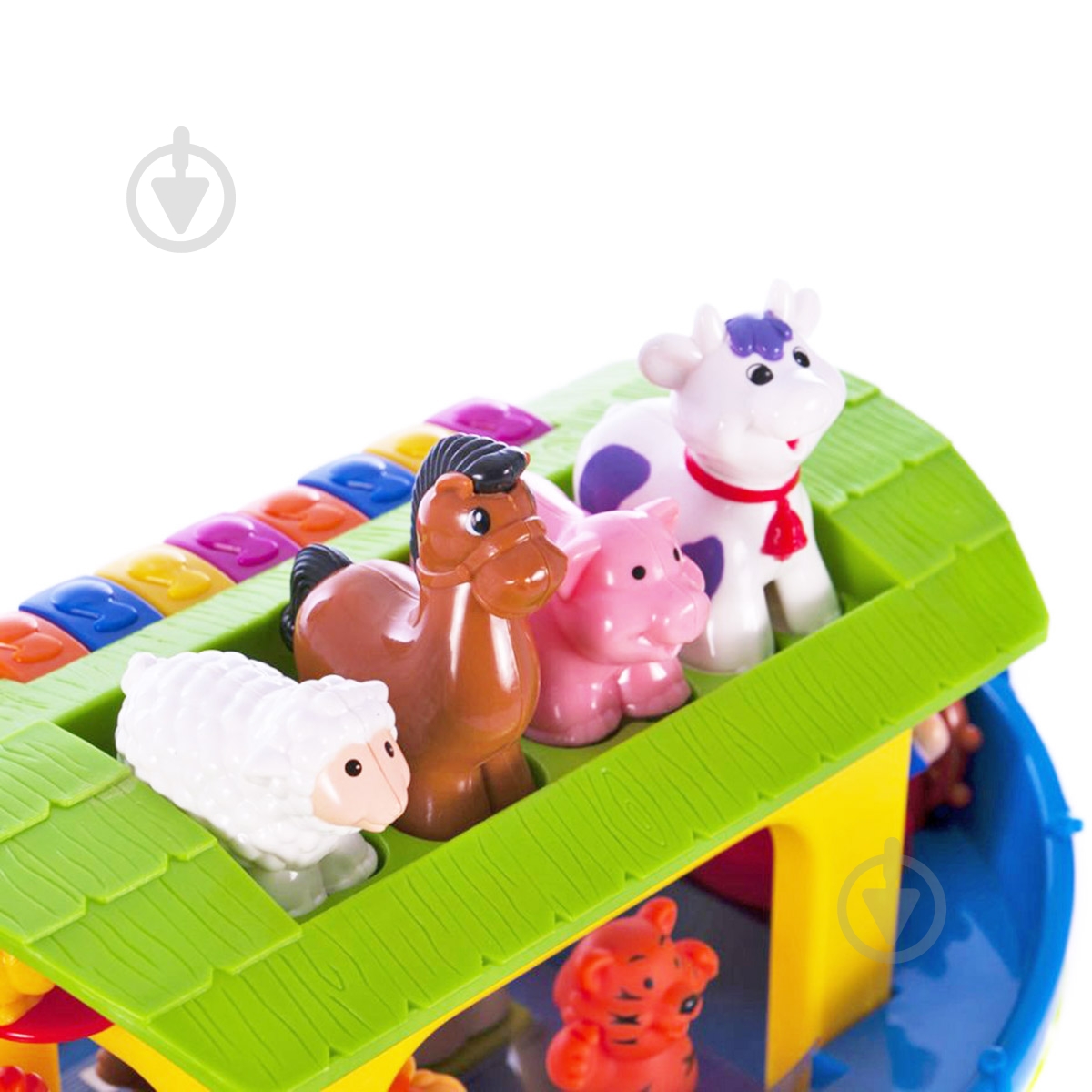 Игрушка развивающая Kiddieland Ноев ковчег (укр.язык) 031881 - фото 4