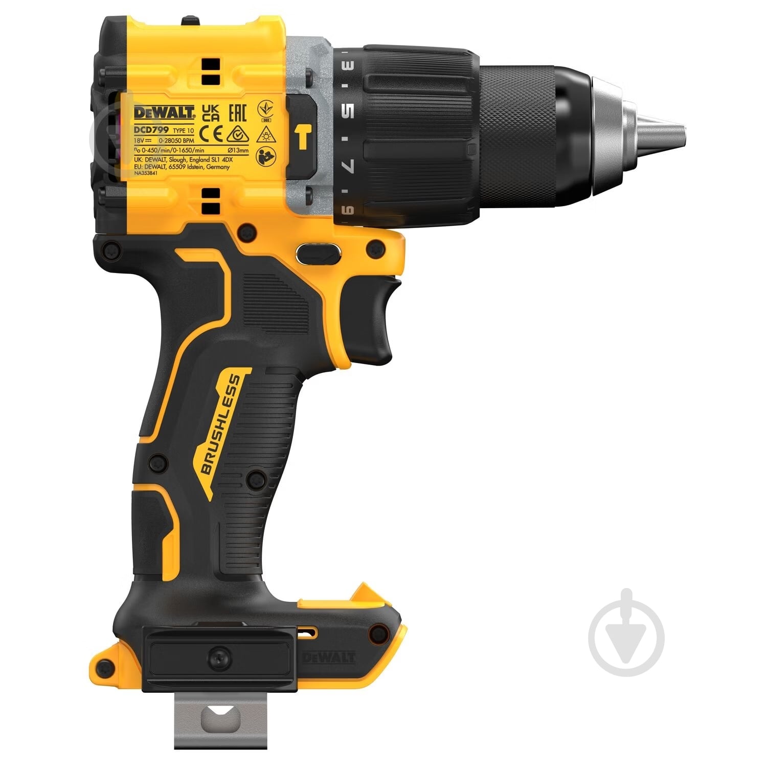 Шуруповерт ударный аккумуляторный DeWalt DCD799N - фото 5