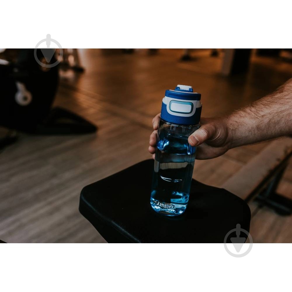 Пляшка для води Kambukka Elton Crystal Blue 750 мл небесно-блакитна (11-03028) - фото 4