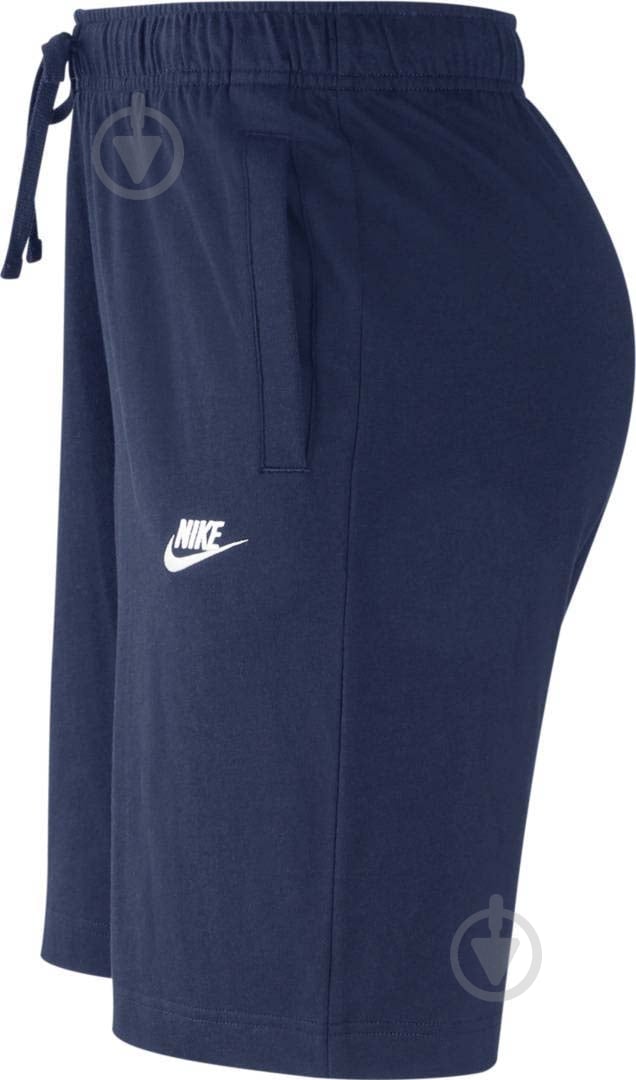 Шорты Nike M NSW CLUB SHORT JSY BV2772-410 р. M синий - фото 4