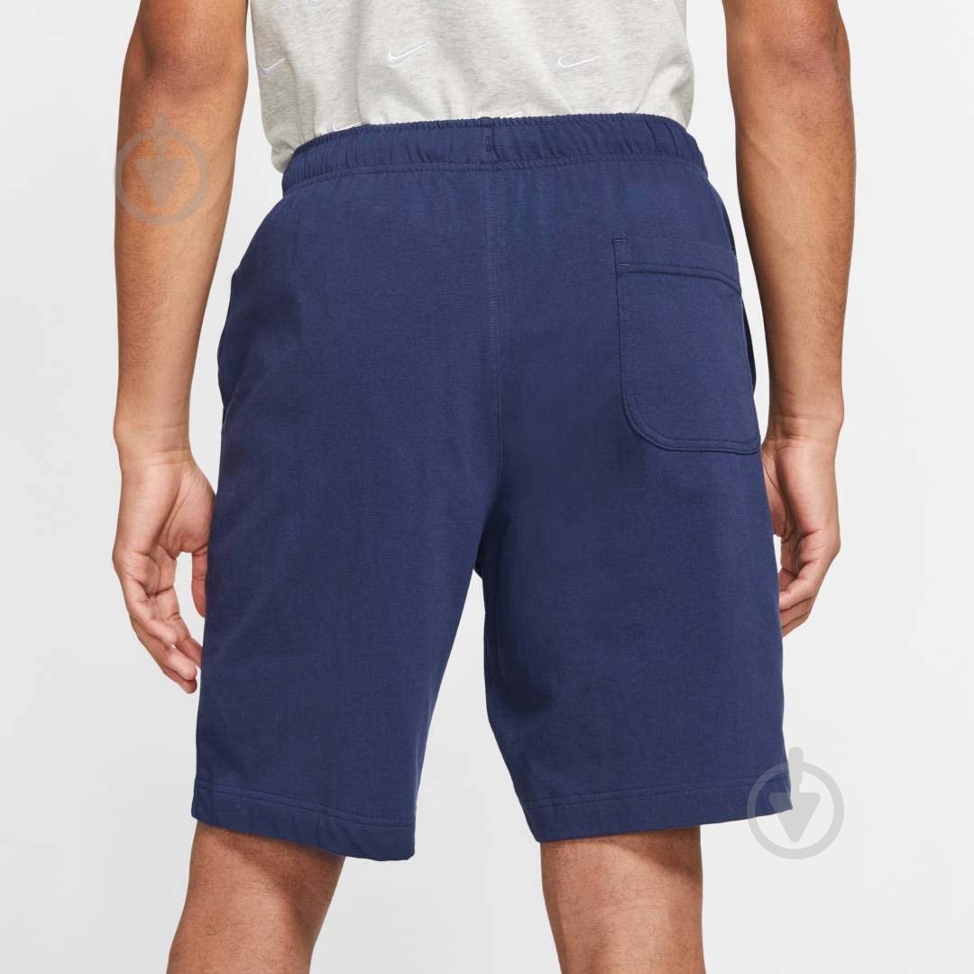 Шорты Nike M NSW CLUB SHORT JSY BV2772-410 р. M синий - фото 7