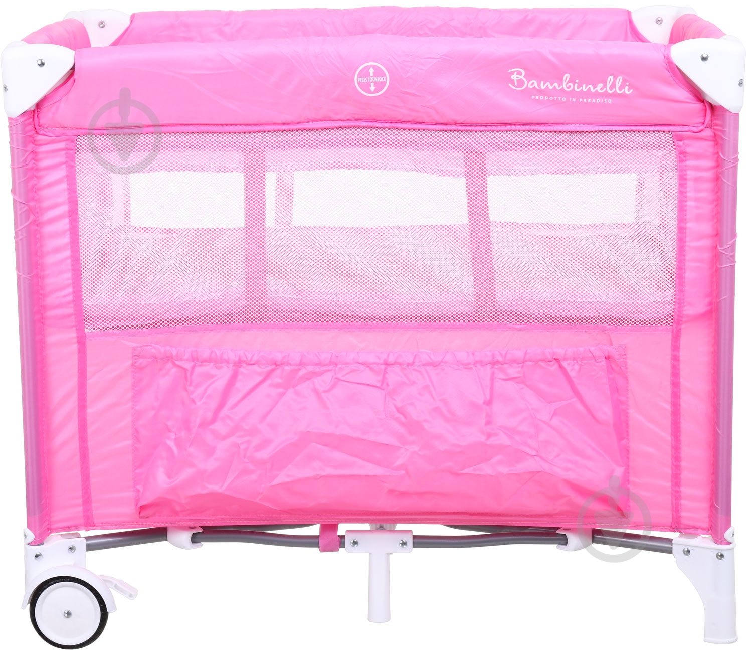Манеж-кровать Bambinelli 86x51x73 см T-708A pink №9 - фото 2