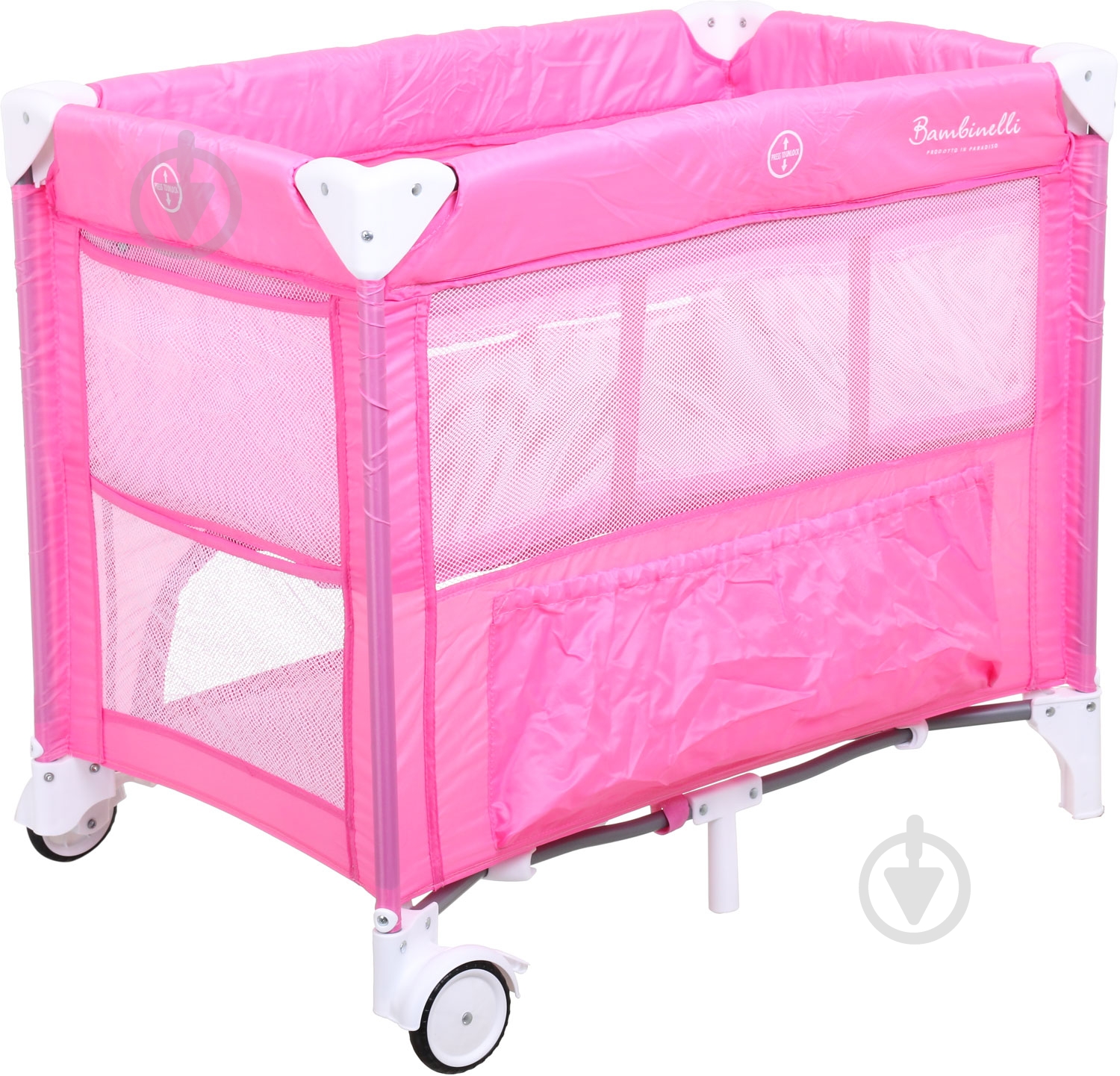 Манеж-кровать Bambinelli 86x51x73 см T-708A pink №9 - фото 5