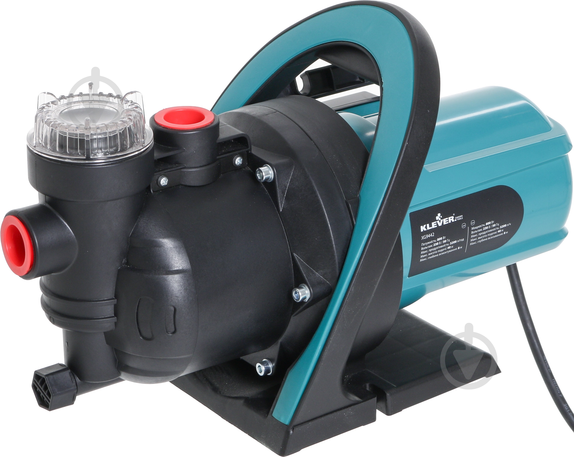 Насос садовый Klever 800 Вт - фото 4
