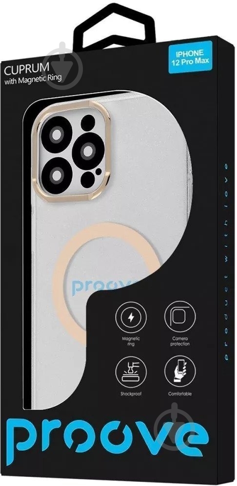 Чехол Proove Cuprum Case with Magnetic Ring для Apple iPhone 12 Pro Max mint (PCCMIP12PM09) - фото 3 Чехол Proove Cuprum Case with Magnetic Ring для Apple iPhone 12 Pro Max mint (PCCMIP12PM09) - фото 3