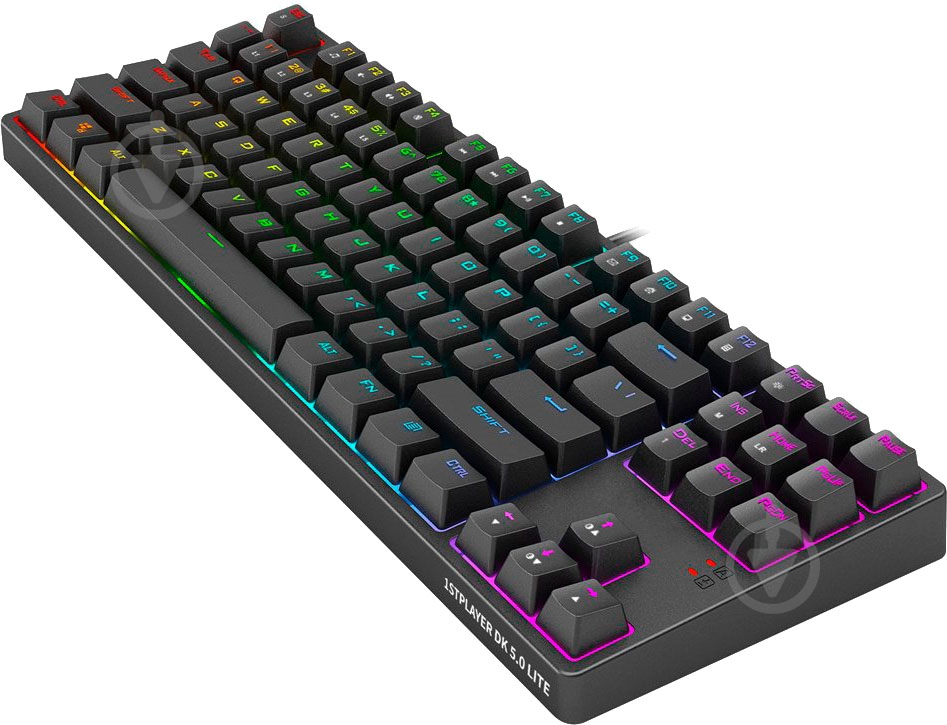 Клавіатура ігрова 1stPlayer (DK5.0 LITE Blue Switch) black - фото 3