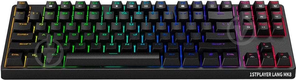 Клавиатура игровая 1stPlayer (MK8 Lite Gateron Black Switch) black - фото 2 Клавиатура игровая 1stPlayer (MK8 Lite Gateron Black Switch) black - фото 2