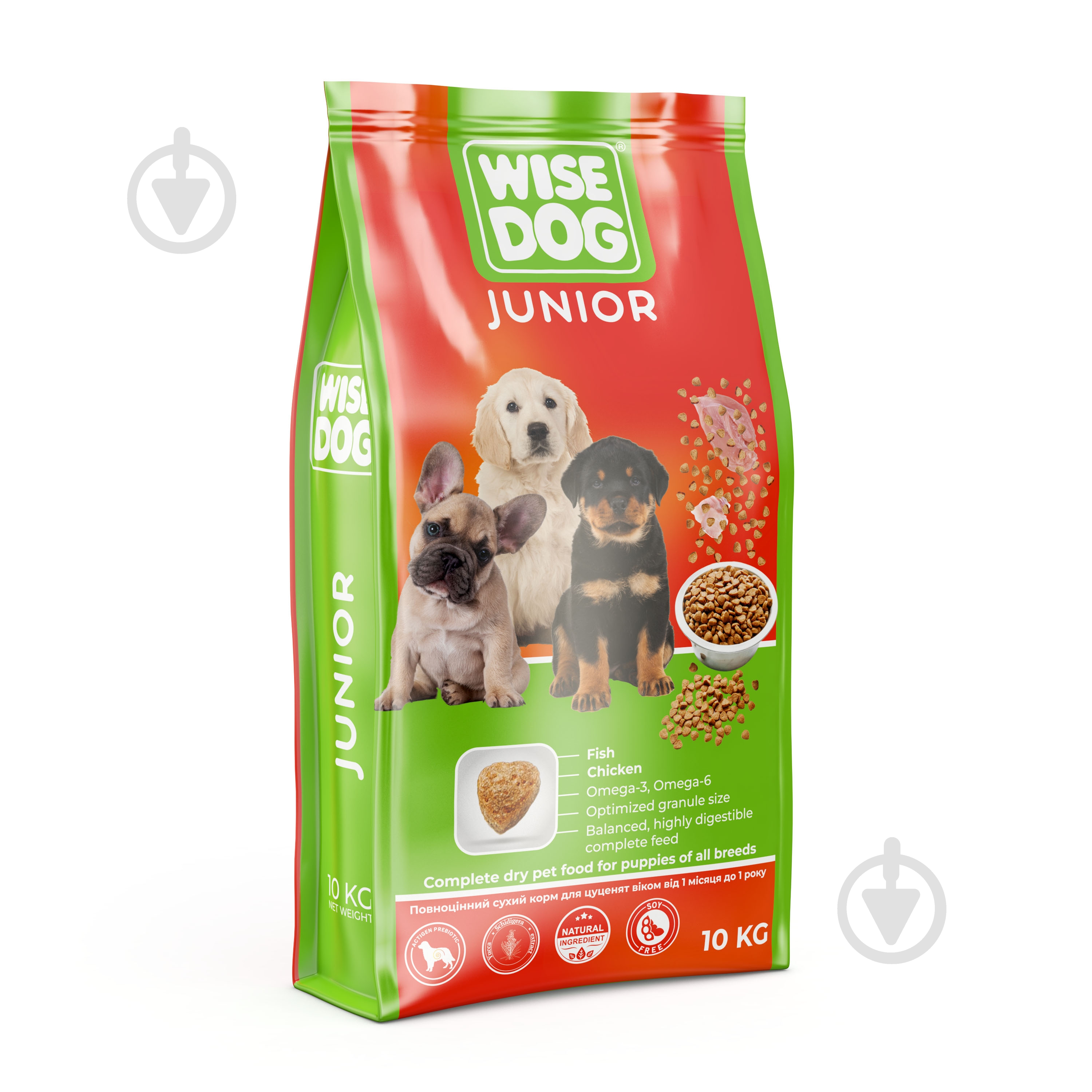 Корм сухой Wise Dog Юниор 10 кг - фото 1