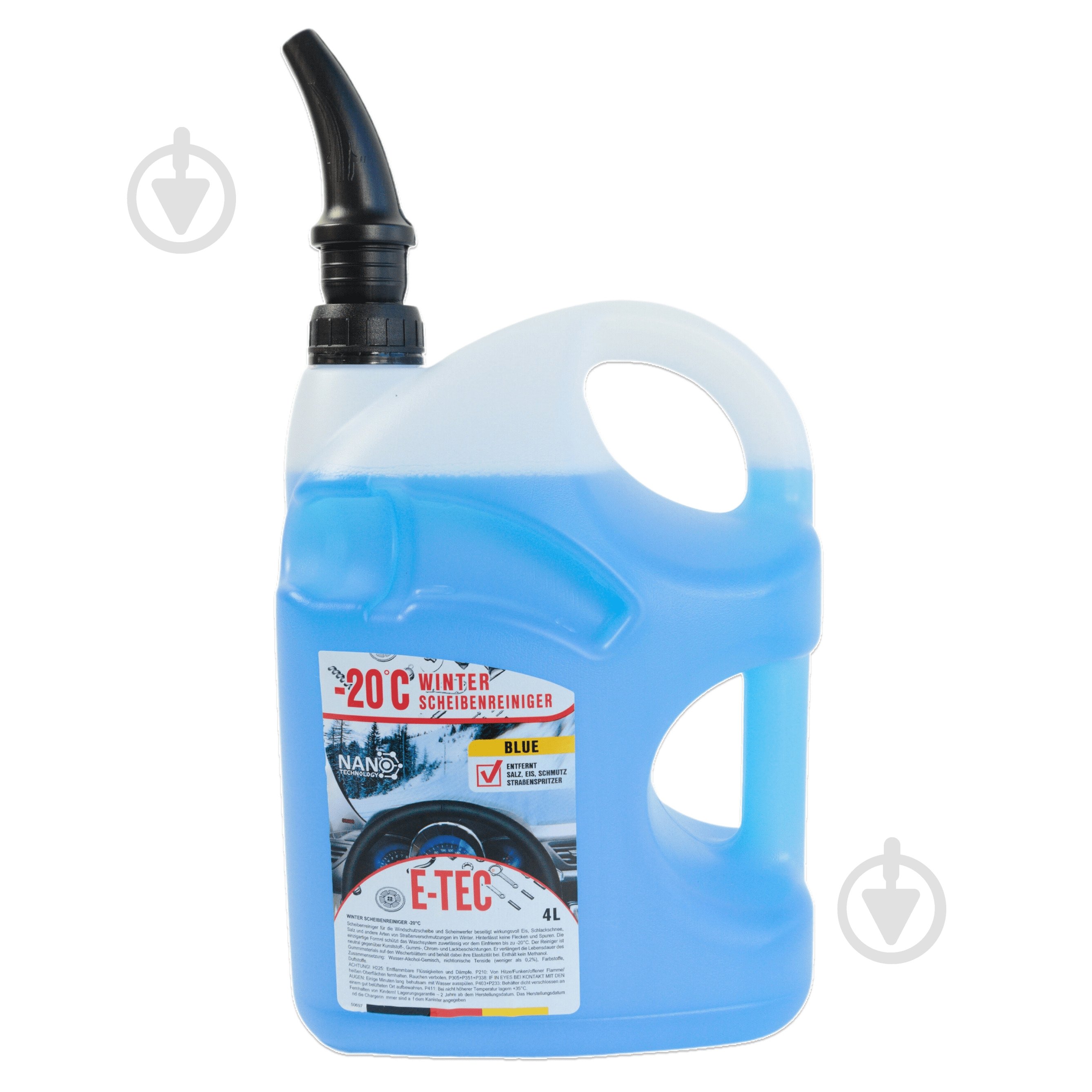 Омыватель стекла Bottari E-TEC зима -20 °С 4 л - фото 3