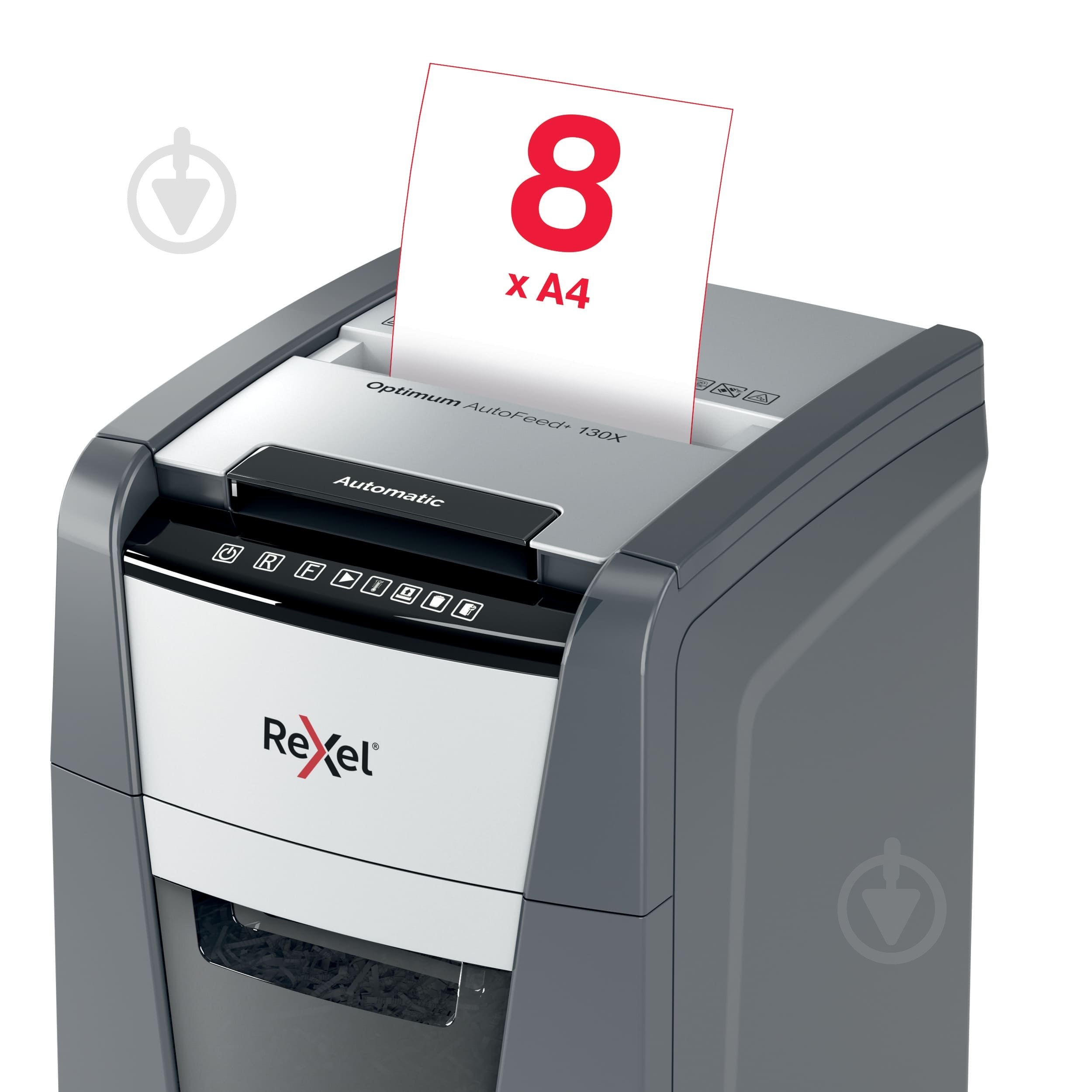 Знищувач документів Optimum AutoFeed+ 130X Rexel - фото 6 Знищувач документів Optimum AutoFeed+ 130X Rexel - фото 6