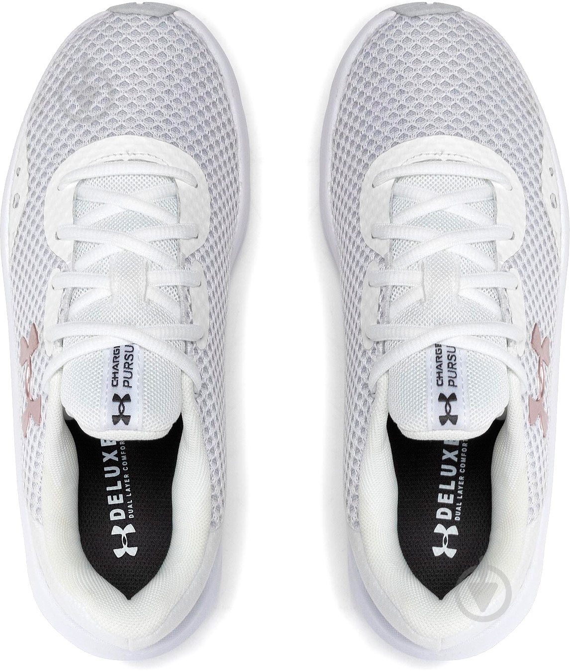 Кроссовки женские Under Armour CHARGED PURSUIT 3 VM 3025847-101 р.39 белые - фото 5