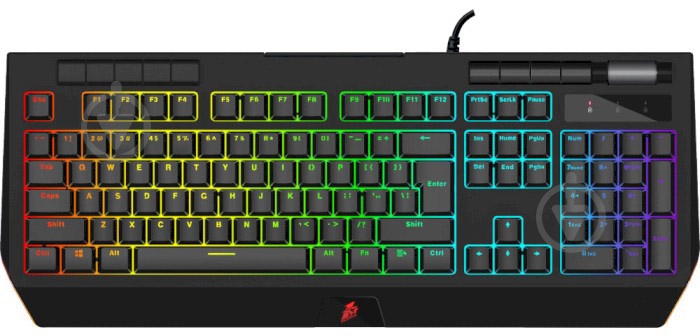 Клавиатура 1stPlayer (K9) Mechanical Blue Switch Black - фото 1