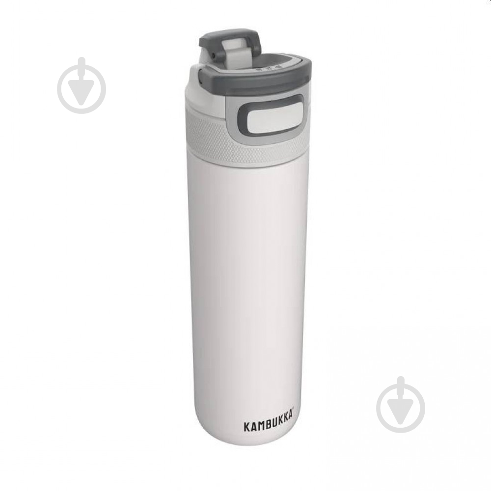 Термопляшка Kambukka Elton Insulated 600 мл сіро-біла - фото 1