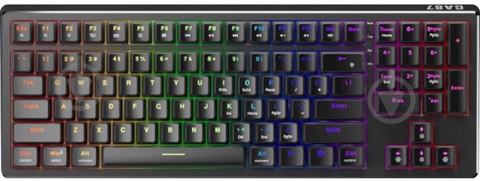 Клавиатура 1stPlayer (GA87 Red Switch) black - фото 1