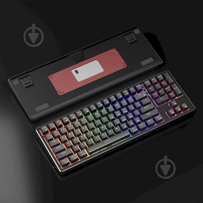 Клавиатура 1stPlayer (GA87 Red Switch) black - фото 7
