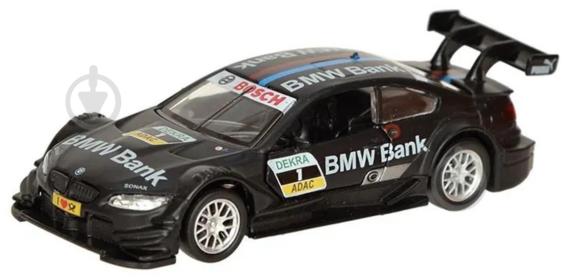 Автомодель TechnoDrive 1:32 BMW M3 DTM черный 250257Bl - фото 1