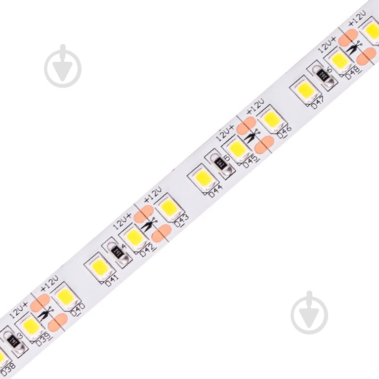 Стрічка світлодіодна Hopfen 2835 120 LED 12 Вт IP20 12 В білий - фото 3 Стрічка світлодіодна Hopfen 2835 120 LED 12 Вт IP20 12 В білий - фото 3