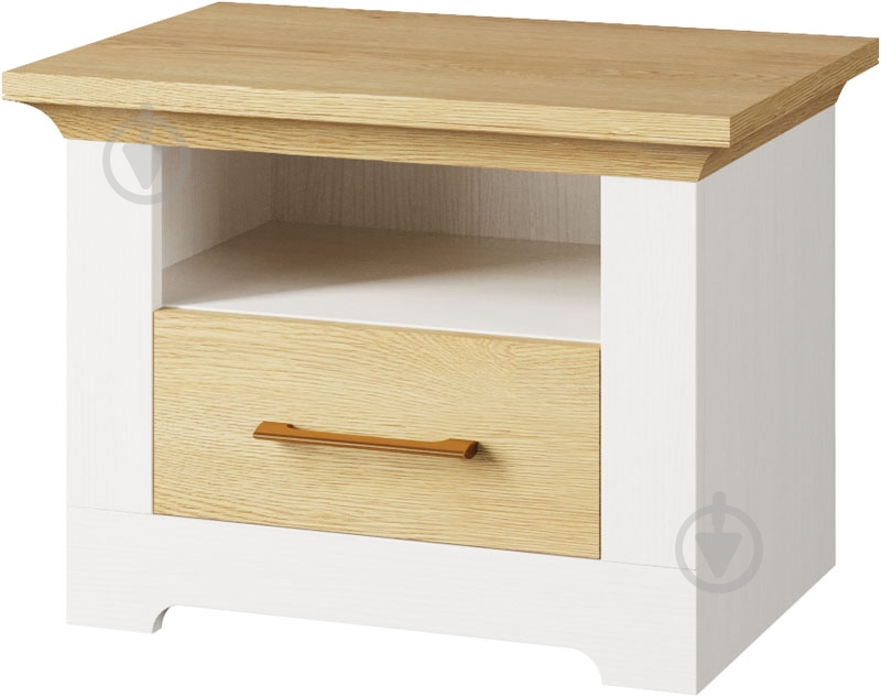 Тумба прикроватная Валерио серый - фото 1