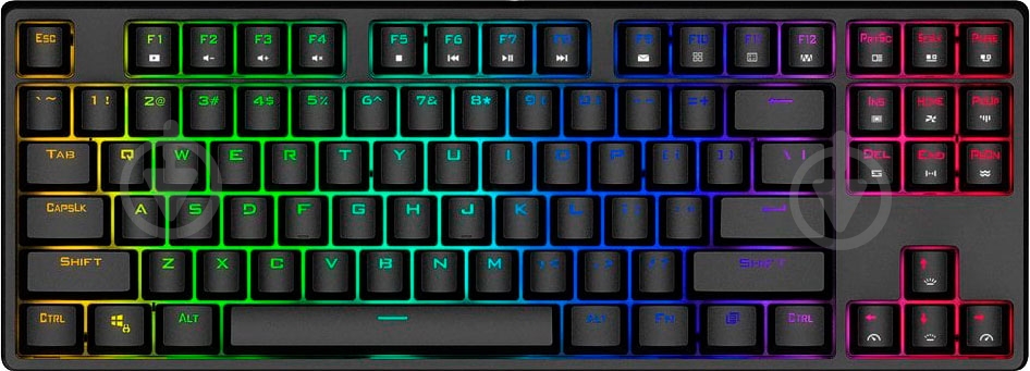 Клавиатура игровая 1stPlayer (MK8 Lite Gateron Blue Switch) black - фото 1