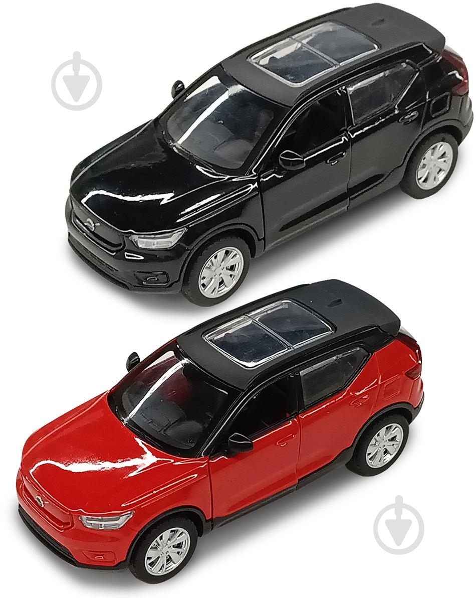 Автомодель TechnoDrive 1:32 Volvo XC40 червоний чорний 250401 - фото 3 Автомодель TechnoDrive 1:32 Volvo XC40 червоний чорний 250401 - фото 3